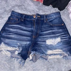 Jean shorts